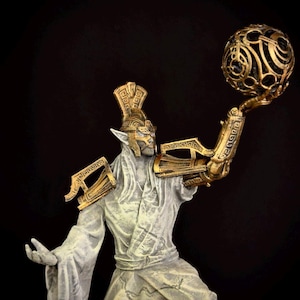 Sotha Sil Statue: Hand-Painted Tribunal God Figurine - Elder Scrolls Online