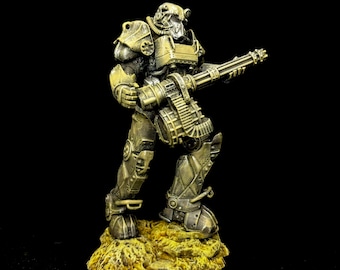 T-60 Power Armor Statue: Fallout Brotherhood of Steel Collectible