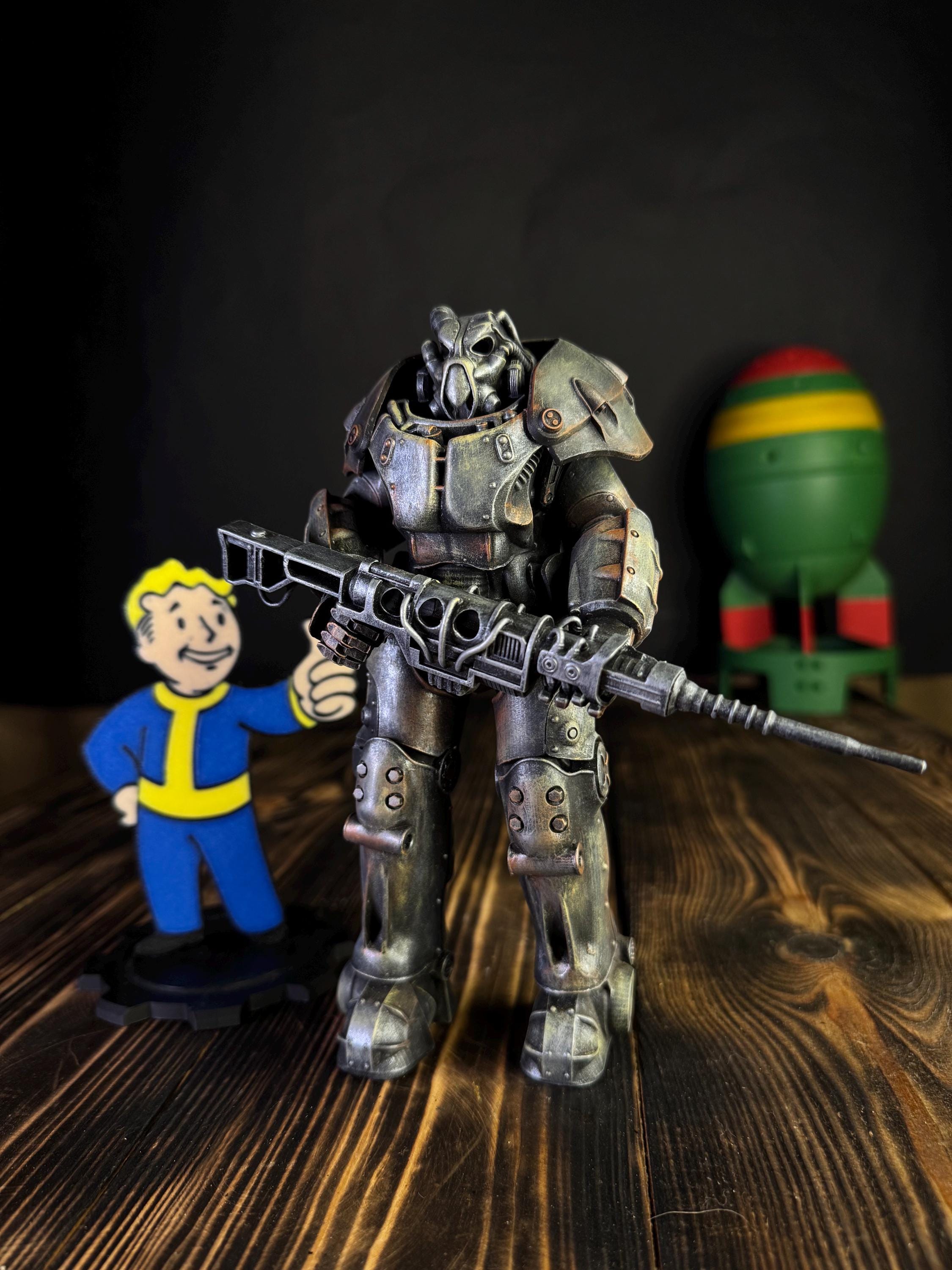 fallout パワーアーマー X-01 中古フィギュア X-01 Power Armor Figurine: Hand-painted Fallout Collectible - Etsy