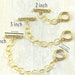 see more listings in the GOLD and SILVER CHAIN section