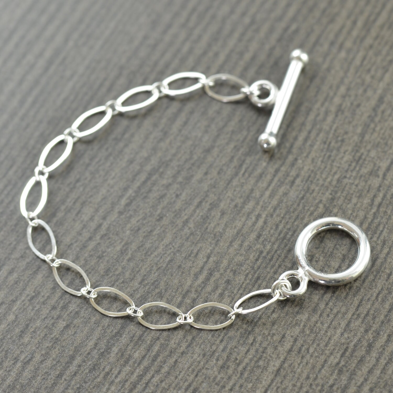 Sterling silver Toggle clasp 4 inch necklace extension gifts Etsy