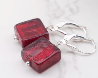 ジュディス ジャック スターリング シルバー ガーネット ハート バー