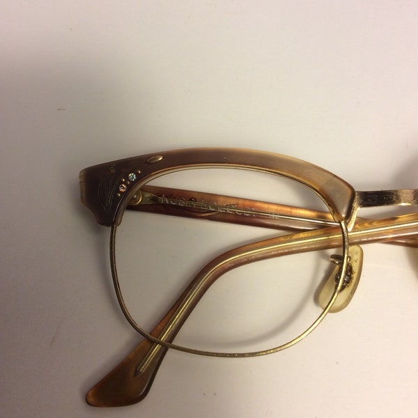 Vintage Shuron Frames USA 396 Eyeglasses fun and funky