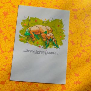 Leafeon&#39;s Story | Original Art Print | Pokedex Series