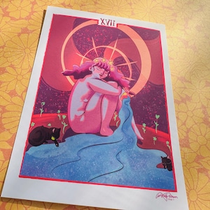 Der Stern | Große Arcana Tarot-Karte | Serie feminine Energie