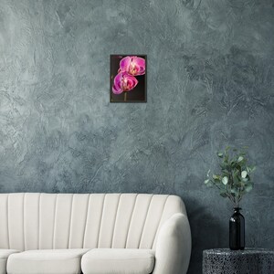 Orchid Elegance Framed Poster | Premium Floral Art Print | Elegant Wall Decor | High-Quality Botanical Frame | Home & Office Decor