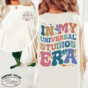 Custom Universal Studios Shirt, In My Universal Studios Era, Disneyland Trip Shirt, Universal Studios Trip Shirt
