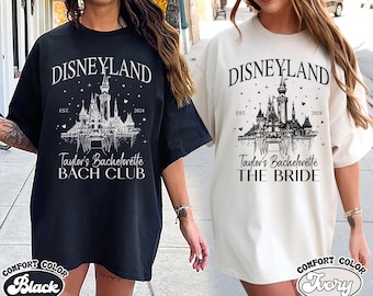 Disneyland Bachelorette Party Shirt, The Bride Shirt, Bach Club Shirt, Bride Team Shirt, Disney Girl Trip Shirt, Disney Bridesmaid Shirt