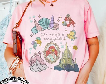 Retro Disney shirt kleine zeemeermin, vrouwen shirt kleine zeemeermin Ariel shirt, shirt Ariel zeemeermin, shirt Disney Ariel, shirt Disney prinses