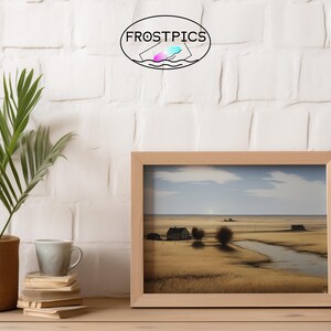 Rural Farm Painting - Printable Wall Art - Digital Download - TV Frame ...