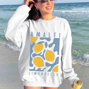 Italian Summer Amalfi Coast Shirt, Limoncello Sweatshirt, Citrus La Dolce Vita Shirt, Tomato Girl Summer, Ciao Bella Italy Shirt, Lemons