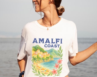 Amalfi Coast Shirt, La Dolce Vita Shirt, Italian SummerTee, Tomato Girl Summer Citrus Shirt, Ciao Bella TShirt, Coastal Aesthetic Shirt