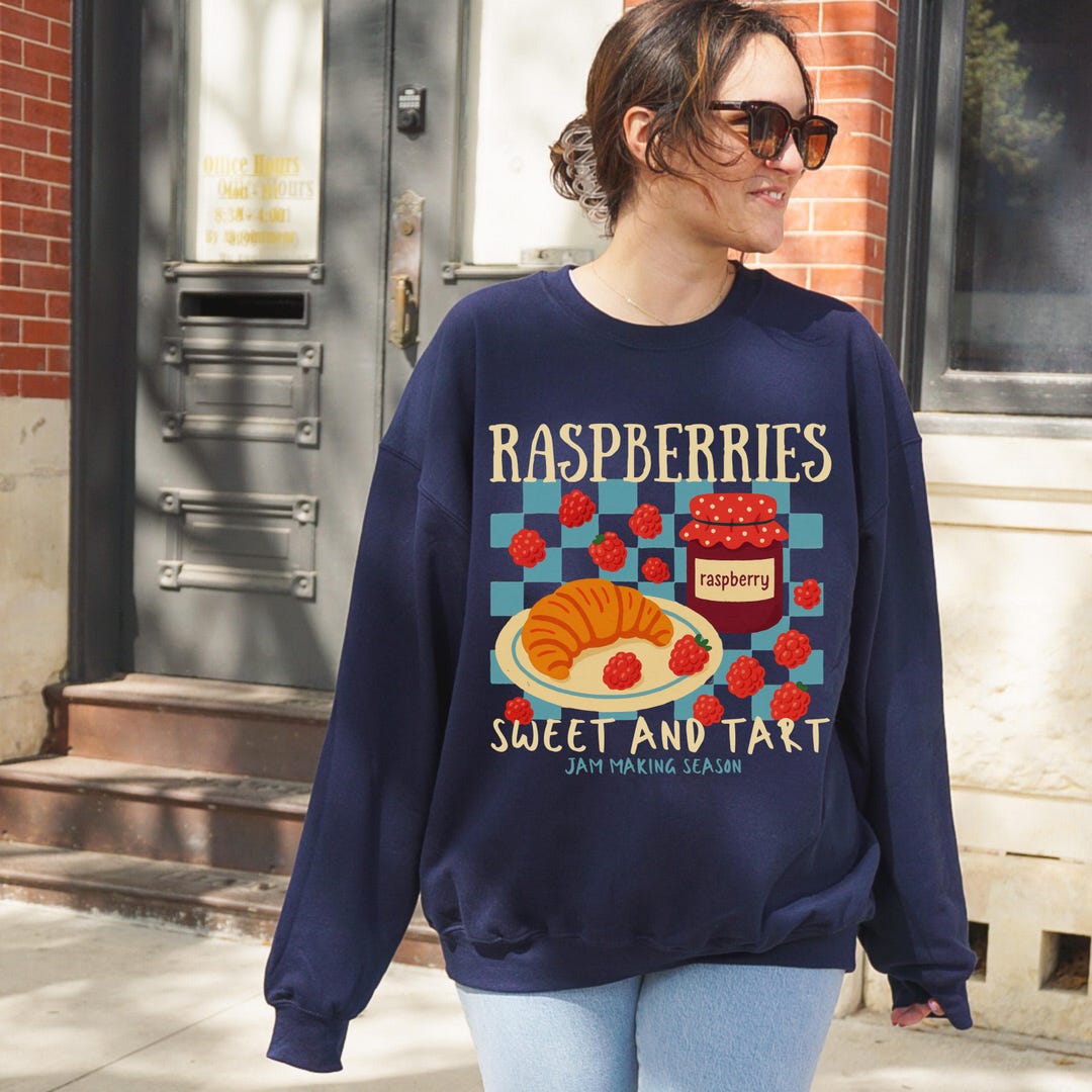 Raspberry Jam Shirt, Raspberries Shirt, Farmers Market Sweatshirt