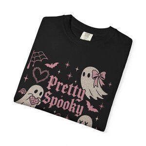 Cute Ghost Shirt, Halloween Shirt, Dead Spooky Shirt, Cute Goth Halloween Tee, Halloween Costume, Haunted Shirt, Comfort Colors Plus Sizes image 8