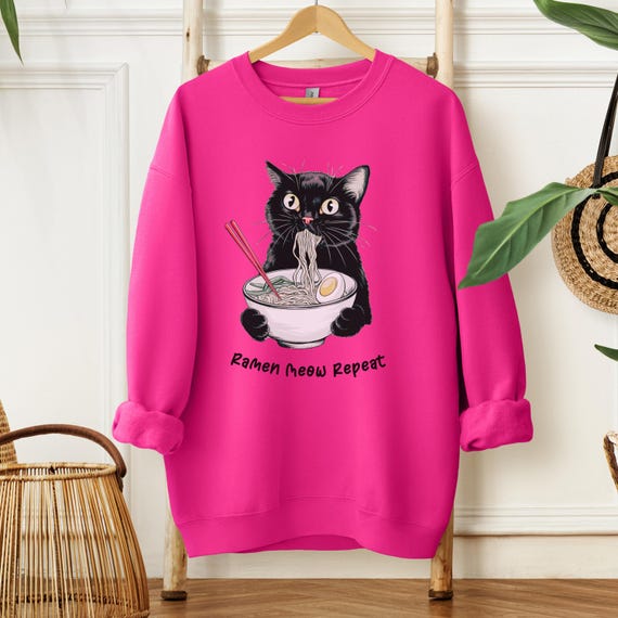 ＫＯＮＯ 刺繍ラーメン猫のスエット ラーメン猫のスエット 【公式通販】