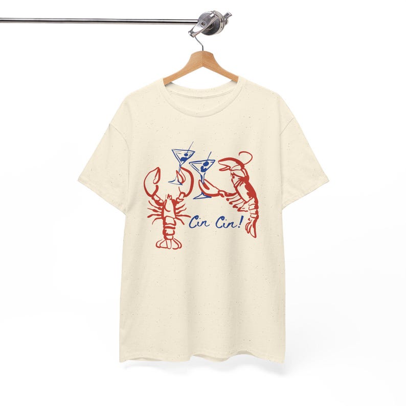 Hummer Martini Shirt, Hummer La Dolce Vita Shirt, Fischer Ästhetik Tshirt, Küsten Hummer Tini Shirt, Küsten Enkelin Plus Sizes Natural