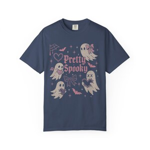 Cute Ghost Shirt, Halloween Shirt, Dead Spooky Shirt, Cute Goth Halloween Tee, Halloween Costume, Haunted Shirt, Comfort Colors Plus Sizes image 6