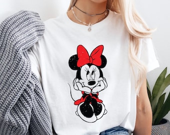 Retro Minnie Mouse Disneyland Vacation T-Shirt