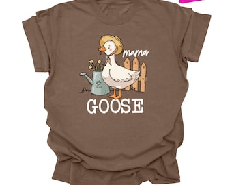Comfort Colors Mama Goose Shirt, Mama Silly Goose Shirt, Mothers Day Gift, Gift for Mama Shirt, Mothers Day Gift From Daughter for Mom