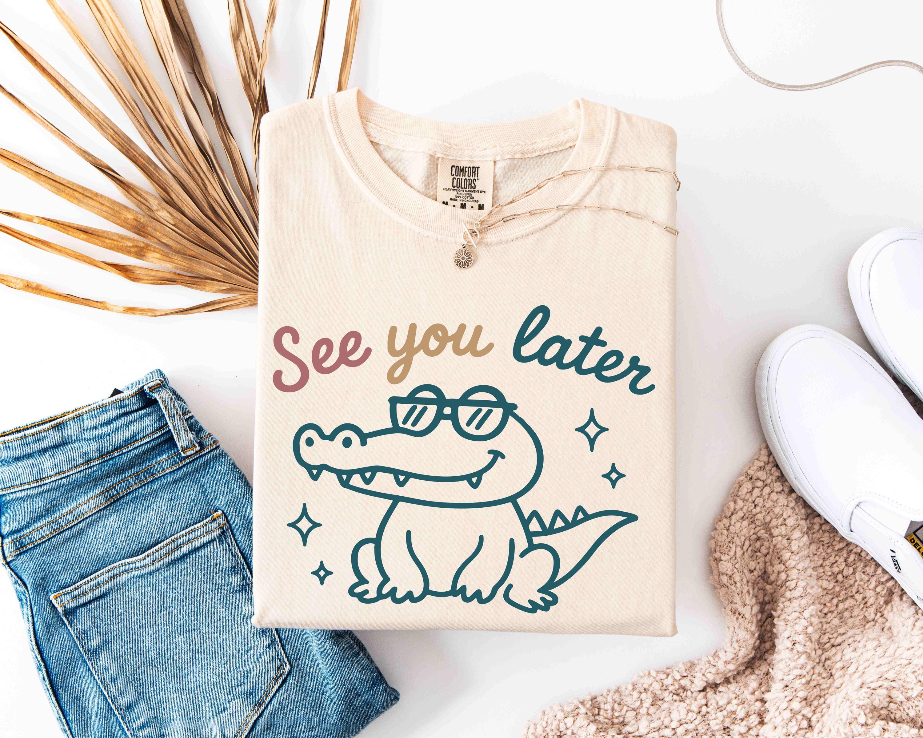 End of Year Comfort Colors® Teacher Shirt, See You Later Alligator Teacher Shirt, Last Day of School Tee, Teacher Summer Gift, Teacher Gift