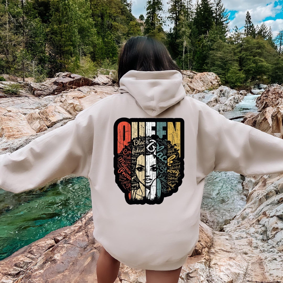 Educated Black Queen Zip Hoodie African Women DT02 main image 0