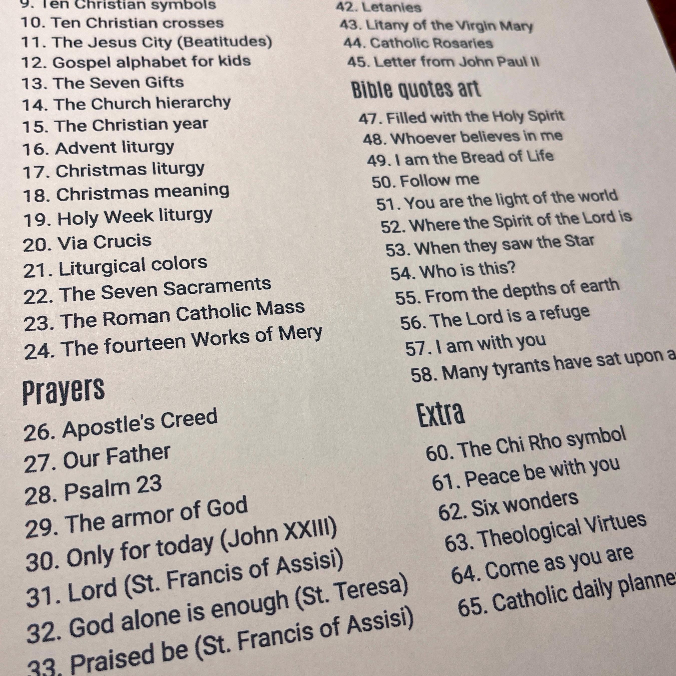 Catholic Inkography Catholic Infographic Visual Guide PDF - Christian Educational Resource ...