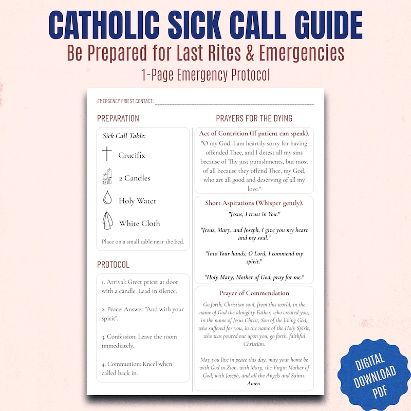 Sick Call - Etsy