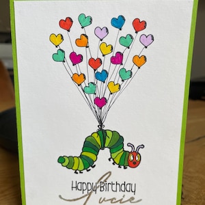 Biglietto di auguri di compleanno Bruco Maisazio