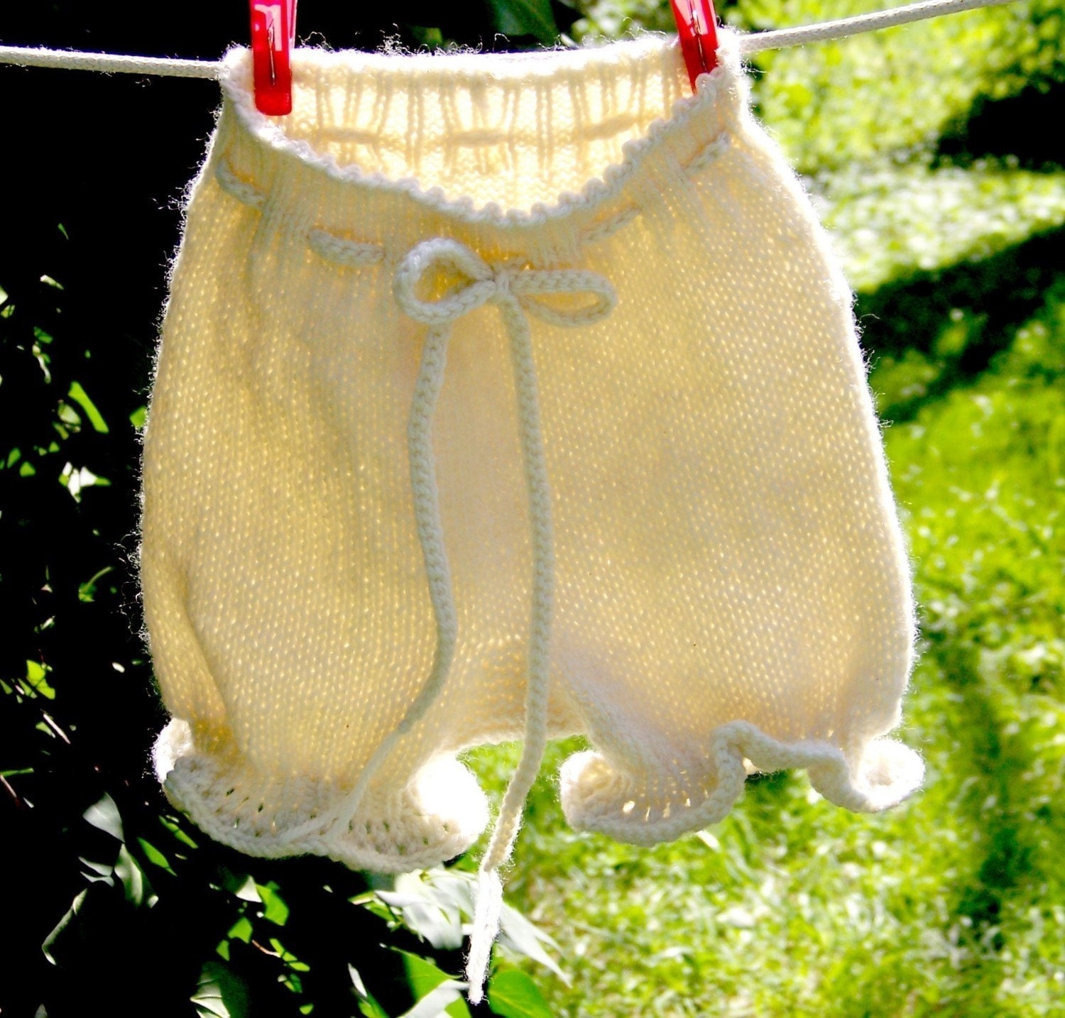Wool Soaker Knitting Pattern Bloomers/ Knickers Soaker and Etsy
