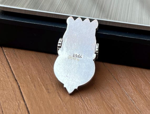 925 Nutcracker Antique Sterling Silver Pendant - image 4