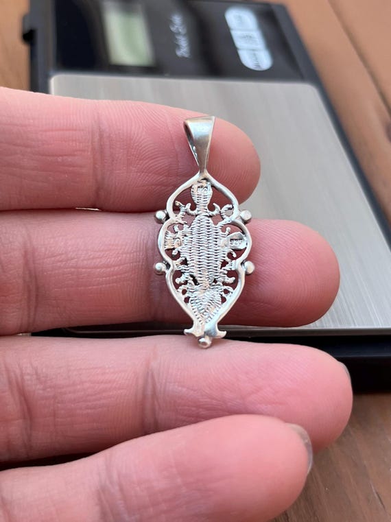 925 Abalone Shell & Marcasite Insert Sterling Sil… - image 17