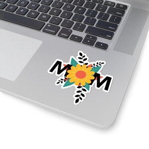 Stickers « Maman » éclatants, parfaits pour les cadeaux, le scrapbooking, les ordinateurs portables, la fête des Mères, une décoration florale