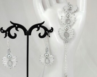 Bracelet with earrings