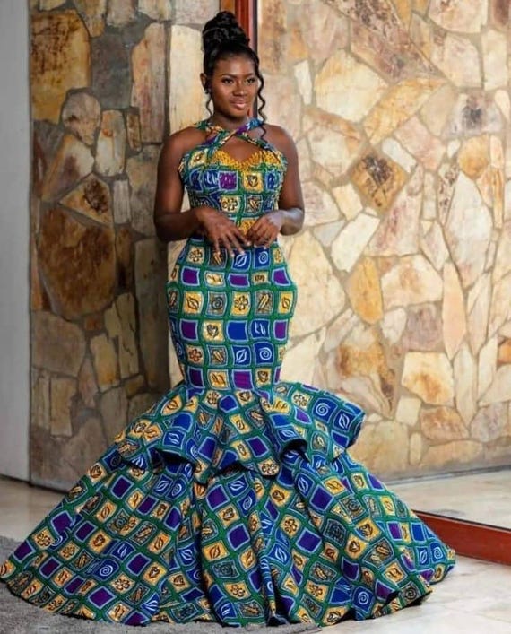ankara engagement dresses In African engagement ceremonies also known as the traditional wedding it's  expected for the bride to change dresses, at first I preferred not to  because glam takes time but the elders insisted
