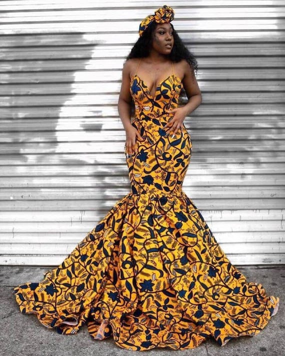 African Ankara Corset Dress, African Anniversary Maxi Dress, African  Women's Attire, African Engagement dress, African Corset Dress - Etsy Israel