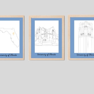 University of Florida Wall Art I Gainesville Wall Art I Digital images (printable) I Includes all colors with purchase