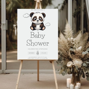 Faire-part baby shower exclusif en édition limitée – Célébrez Stéphanie ! Faites vite, quantité limitée disponible ! Faire-part pour baby shower, carte