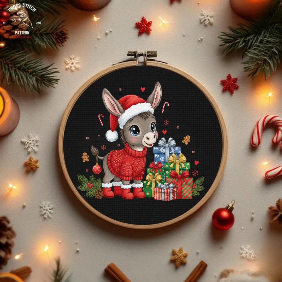 Christmas Animal Stickers Bundle PNG • Festive Kawaii Holiday Clipart ...
