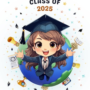 Congratulazioni Classe del 2025 Invito alla laurea Design Invito alla laurea, Classe del 2025, Invito alla festa di laurea, Biglietto di laurea personalizzato