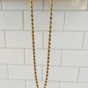 Solid 14K Gold Chain – 6.21 DWT | Real Gold, Unisex, Everyday Luxury Necklace