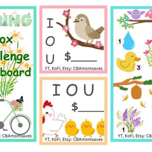 Frühling - Box-Spar-Challenge