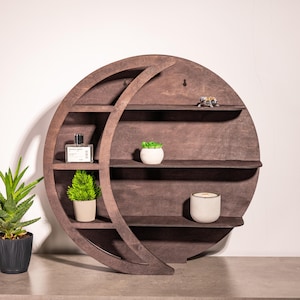 半月型のウォールシェルフ - Etsy 日本
