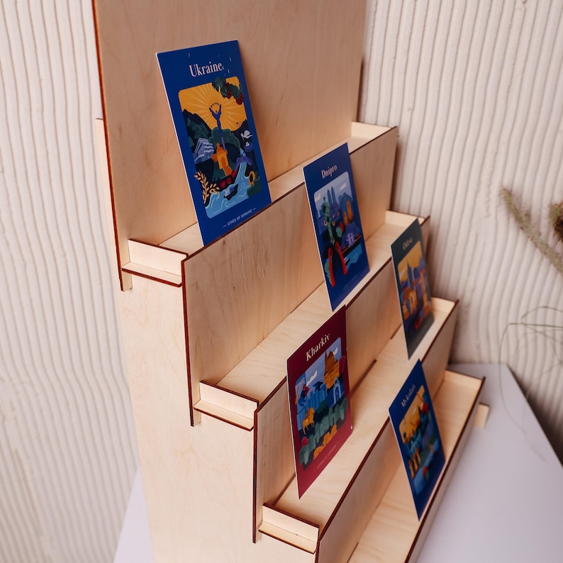 Greeting Card Rack, Retail Display Stand, Market Showcase, Sticker ...