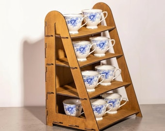 Wood Display Shelf, Retail Display, Craft Show Display Stand, Craft Fair Display Organizer