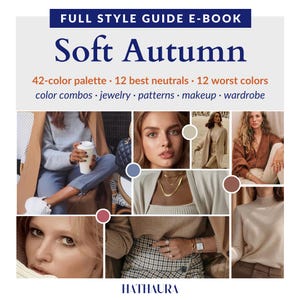Soft Herbst Anleitung Make-up Palette Haarfarbe Kleiderschrank Ideen Farbmuster Personal Stylist Ebook