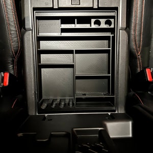Nissan Titan center console organizer
