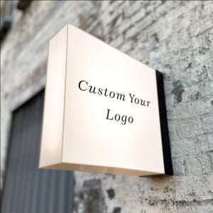 Caja de luz acrílica rectangular, caja de luz de doble cara con diseño personalizado, caja de luz LED, letrero comercial, decoración de pared