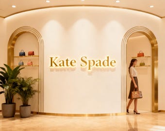 Custom LED Backlit Business Sign, 3D Letter Logo, Wall Decor