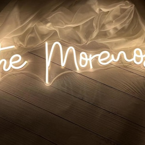 Wedding Neon Sign,Custom Neon Sign,Led Light up,Wedding Engagement Backdrop Wall Decor,Wedding Party Neon Decor,Personalized Wedding Signs