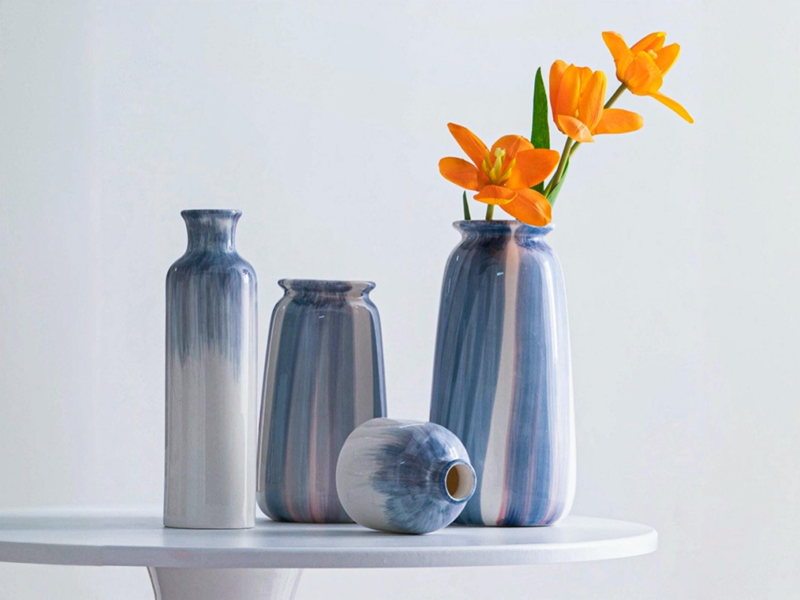 Blue floor vase - Etsy 日本